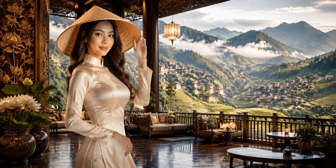 Tiền thưởng nạp tại Sapa kèm cảnh đẹp đồi núi, đại diện deposit bonus